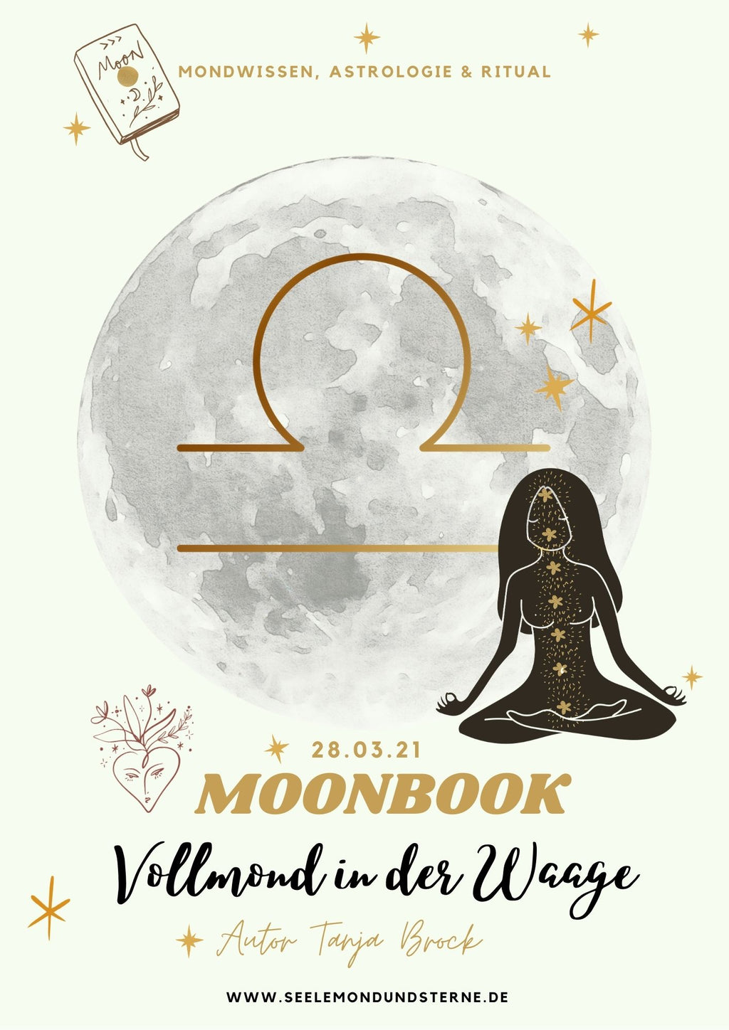 Moonbook: Waage-Vollmond - Innerwisdom-Shop, Tanja Brock 