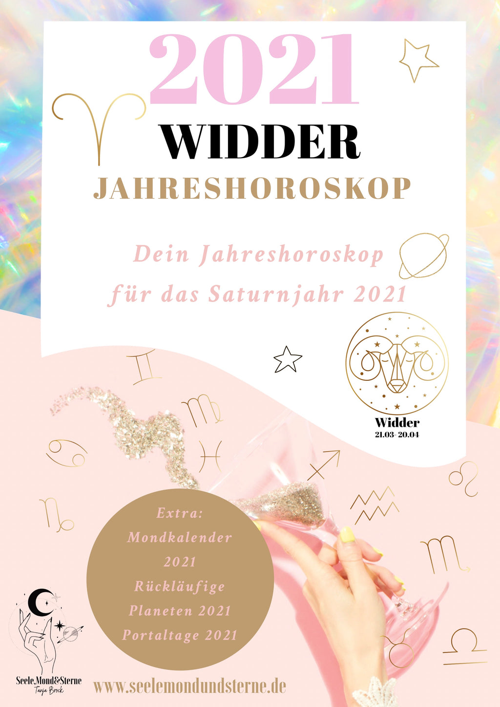 Widder Jahreshoroskop 2021 - Innerwisdom-Shop, Tanja Brock 