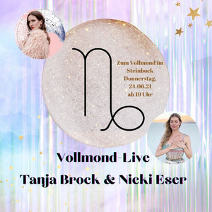 Live-Vollmond-Session mit Nicki Eser - Innerwisdom-Shop, Tanja Brock 